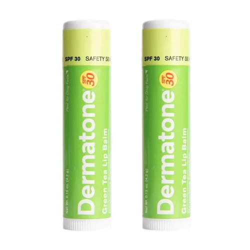 Vista 7 de Bálsamo Labial de Coco Dermatone SPF 30, 0.15 oz - Paquete de 3