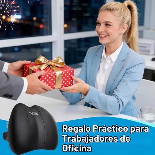 Vista 8 de QUTOOL Soporte lumbar patentado para aliviar la presión de la silla