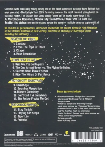 Vista 2 de Epitaph Presents Epitaph Tour 2005 DVD