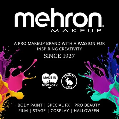 Vista 6 de Mehron - Maquillaje líquido, pintura para la cara y cuerpo (30 ml).