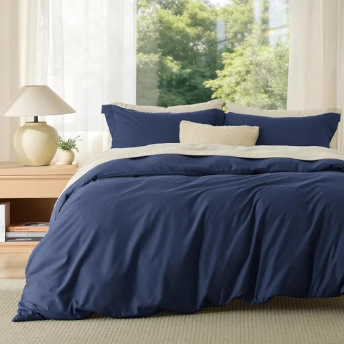 Vista 50 de Bedsure - Juego de funda de edredón tamaño individual/individual XL - Juego de ropa de cama suave de microfibra cepillada doble para niños