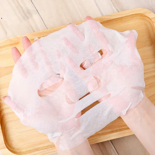 Vista 3 de DIY 100 piezas comprimido desechable de algodón facial hoja grano cuidado de la piel seco máscara papel para el hogar viajes