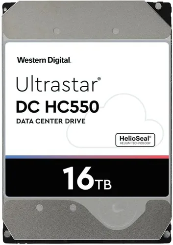 Vista 4 de Western Digital DC HC550 18TB 512MB SATA Ultra SE NP3 Negro