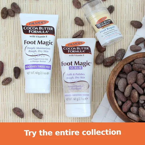 Vista 7 de Palmers - Exfoliante mágico para pies de manteca de cacao (2 unidades)