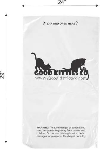 Vista 6 de Good kitty CO - Revestimientos para cajones de residuos compatibles con Litter-Robot y Scooper Young & Scooper Luxury Pro (50 unidades)
