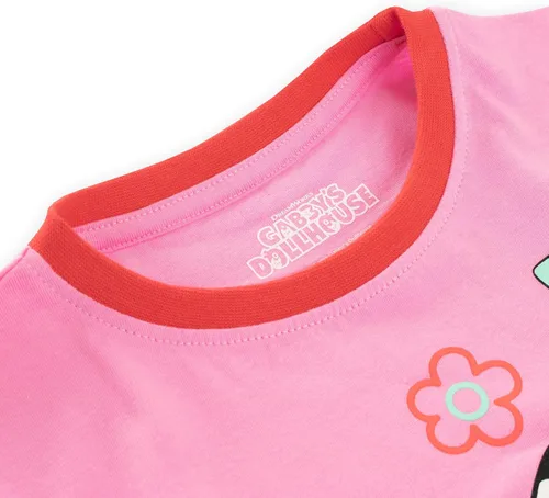 Vista 4 de DreamWorks Conjunto de camiseta y leggings para niñas Gabbys Dollhouse Conjunto de camiseta y pantalones para niños