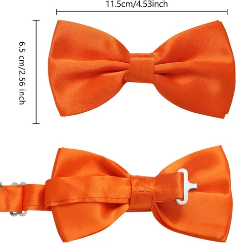 Vista 64 de habibee Color sólido para hombre en forma de Y con clips fuertes tirantes ajustables