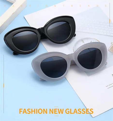 Vista 2 de GAOXIN Lentes de sol de moda con montura grande para hombres y mujeres para vacaciones al aire libre (color F, tamaño mediano)