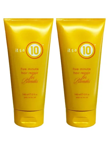 Vista 3 de Es una reparación de cabello de 10 cinco minutos para rubias de 5 onzas
