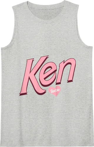 Vista 6 de Barbie - Camiseta sin mangas Ken Love de San Valentín Negro