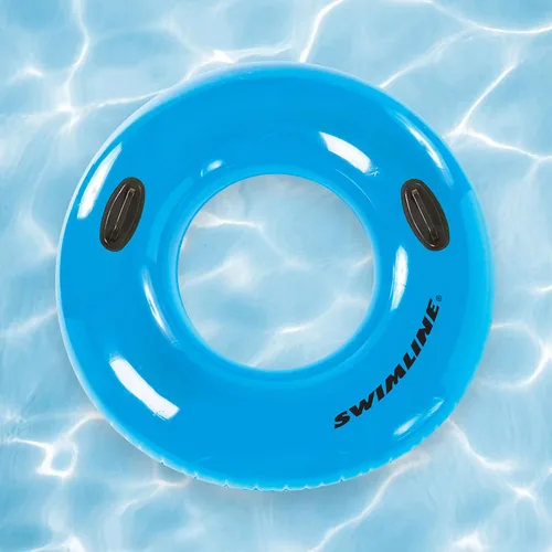 Vista 3 de Flotador De Anillo De Tubo Interior De Piscina Inflable - 48" - Azul