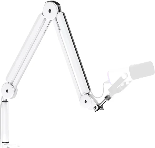 Vista 8 de InnoGear Brazo de Micrófono con Boom, Soporte de Micrófono con Canales de Gestión de Cables y Elevador de Altura para Blue Yeti FIFINE AM8 K669B
