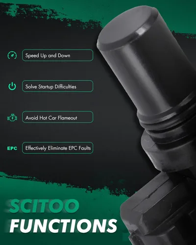 Vista 6 de SCITOO Sensor de posición del árbol de levas para Mazda Miata ZJ1018221, BP4W18230, 1999, 2000, 2001, 2002, 2003, 2004, 2005