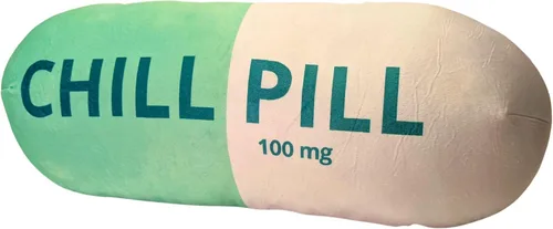 Vista 14 de Chill Pill Pillow – Almohada cervical para el cuello, divertida almohada relajante para el aula de esquina imprescindible para el aula, dormitorio
