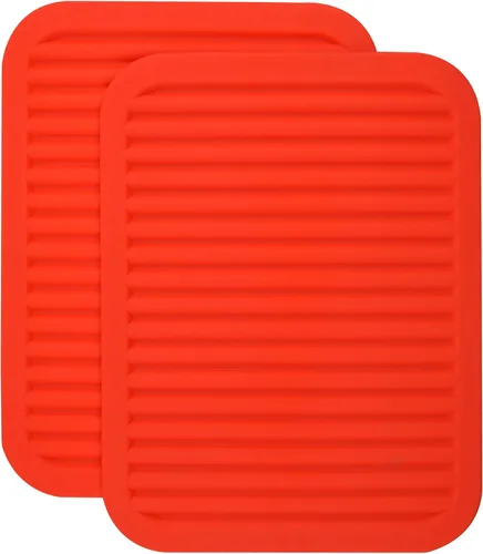 Vista 9 de Salvamanteles de silicona para ollas calientes y sartenes, almohadillas calientes para cocina, salvamanteles versátiles para platos calientes