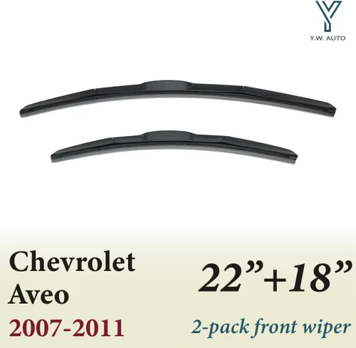 Vista 2 de Front Windshield Three-Section Wiper Blade Set 2 Pack for Aveo 07-11 (for Aveo 07-11 22"+18")