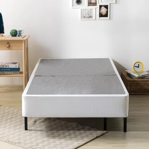 Vista 14 de Somier base de colchón plegable Sleep Master BiFold, Acero, Blanco