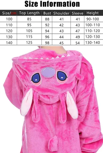 Vista 4 de Pijama de disfraz de animal para niños, disfraz de Halloween