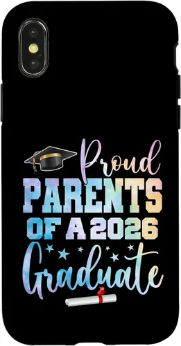Vista 5 de Proud Parents of A Class of 2026 Graduate Graduation Case for iPhone 16