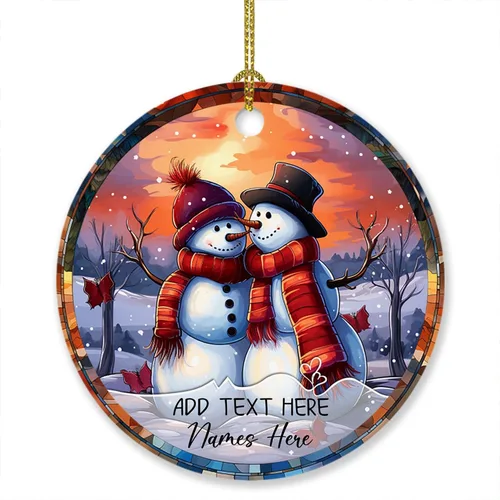 Vista 25 de Adorno de Navidad personalizado de esqueleto de novia y novio 2025, adorno de esqueleto de pareja con texto personalizado para bodas comprometidas