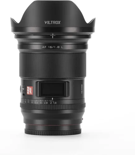 Vista 2 de VILTROX Lente de marco completo F1.8 de 0.630 in con montura en L, gran apertura, lente de enfoque automático ultra gran angular, pantalla LCD