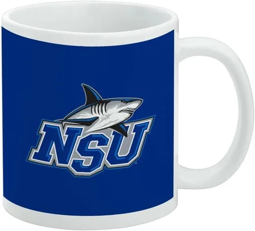 Vista 229 de Taza de cerámica con el logotipo principal de la Universidad Rider, taza de regalo novedosa para café, té y bebidas calientes, 11oz, blanca