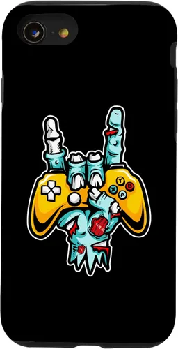 Vista 13 de Funda para iPhone 15 Gamers Zombie Gamer Scary Zombies Zombies Lovers