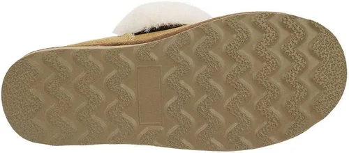 Vista 8 de PAMIR Botines de piel de oveja genuina para mujer, botines de espuma viscoelástica para interiores y exteriores, Negro