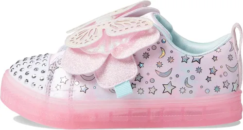 Vista 4 de Skechers Tenis Twinkle Toes-Shuffle Brights 314270n para niña