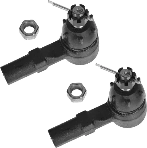 Vista 47 de TRQ Juego de barras de acoplamiento delanteras exteriores 2 piezas compatibles con Land Rover LR3 2005-2009