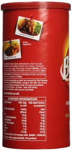 Vista 4 de Bisto Gránulos de salsa de res 15.87 oz (paquete de 1)