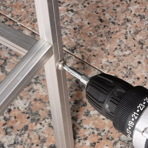 Vista 5 de uxcell Broca de destornillador de cabeza hexagonal magnética de 1/4 pulgadas, vástago hexagonal de 1/4 de pulgada de longitud de 2 pulgadas
