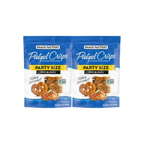 Vista 11 de Snack Factory Pretzel Crisps - Sabor original