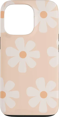 Vista 10 de Orange Floral Aesthetics Daisy Flower Daisies Pattern Case for iPhone 16