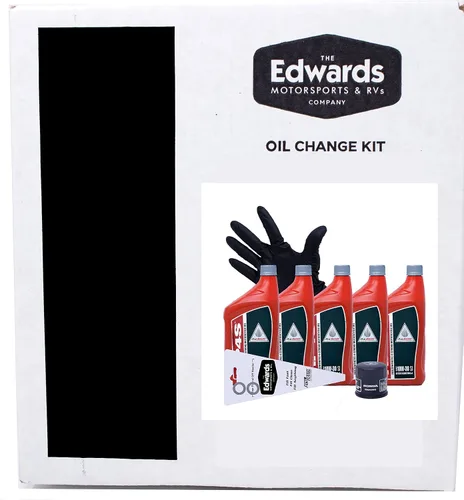 Vista 2 de Kit de cambio de aceite Edwards para Honda Africa Twin Manual Trans 2016-2025 (totalmente sintético)