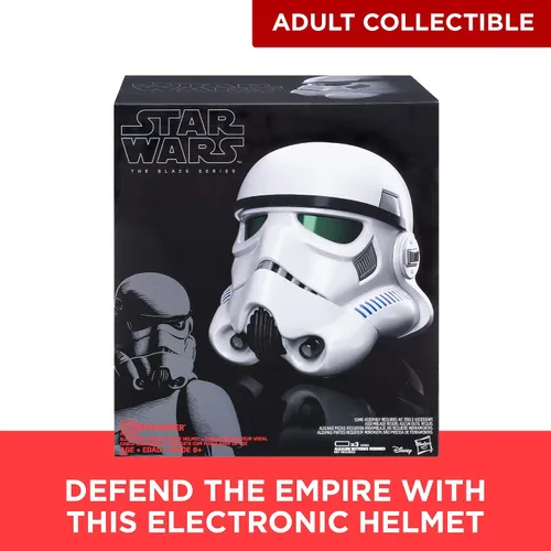 Vista 2 de Star Wars The Black Series, Casco cambiador de voz electrónico Imperial Stormtrooper