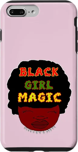 Vista 12 de Funda mágica para iPhone 12 mini niña negra