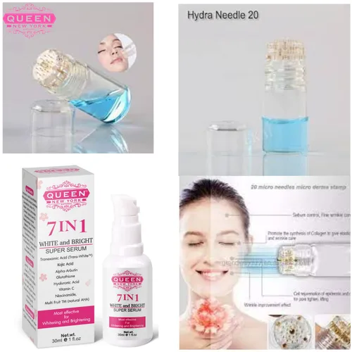 Vista 6 de QUEEN 7 en 1 Super Serum - 5% ácido tranexámico, 5% ácido kójico, 2% alfa arbutina con niacinamida, ácido hialurónico y vitamina C - Suero facial