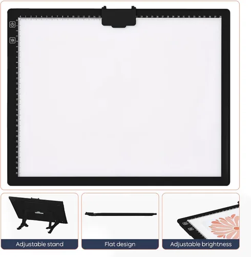 Vista 3 de iVyne Juego de pintura de diamante A3 recargable - Negro