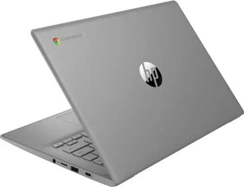 Vista 4 de Laptop HP 2023 Chromebook, pantalla de 14 pulgadas, procesador Intel Celeron N4120, 4 GB RAM, 64 GB eMMC, Intel UHD Graphics 600, WiFi, Bluetooth