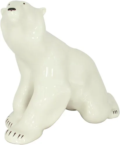 Vista 7 de LOMONOSOV PORCELANA - Figura coleccionable de zorro rojo sentado