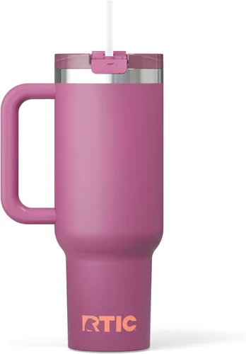 Vista 47 de RTIC Vaso Tumbler de Viaje por Carretera de 30 oz con Doble Pared Revestido de Cerámica Aislado Taza Portátil de Café de Viaje de Acero Inoxidable