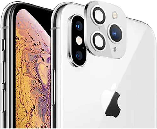 Vista 11 de Adhesivo para lente de iPhone XR/X Convert to iPhone 11/11 Pro/11 Pro Max, protector de lente de cámara para iPhone XR/X/XS/XS Max, cubierta