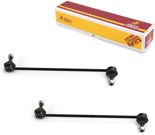 Vista 237 de Metrix Premium Piezas de Chasis - Kit de 2 piezas de Eslabón de Estabilización de Barra Antirrollio Delantera Compatible con 2006-2009 Mitsubishi