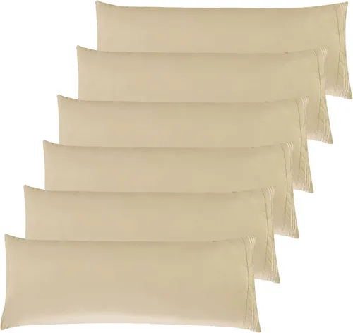 Vista 10 de Elegant Comfort Fundas de almohada sólidas de microfibra de alta calidad hotelera, tejido suave, resistente a las arrugas y a las manchas, fácil