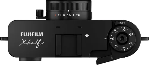 Vista 6 de FUJIFILM Cámara compacta X Half Premium, color negro