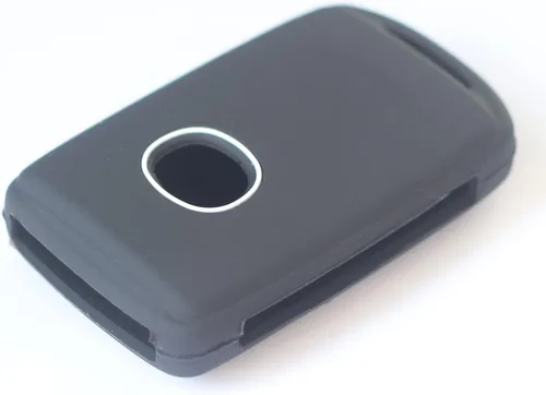 Vista 3 de 2 fundas de silicona de goma negra de 3/4 botones para llavero inteligente sin llave compatible con Mazda 3 CX-3 CX-5 CX-9 CX-30 2020 2021 2022 2