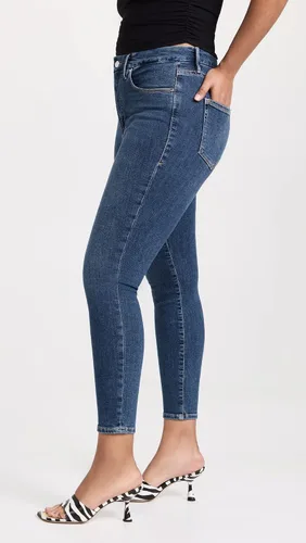 Vista 9 de Good American Crop Good Legs Extreme V para mujer