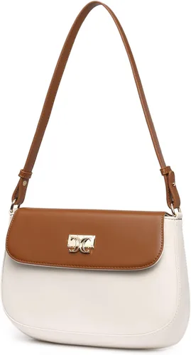 Vista 6 de CLUCI Monederos para mujer, bolso de hombro pequeño, lindo embrague de diseñador, bolsos de cuero cruzados, bolso Hobo, Hobo
