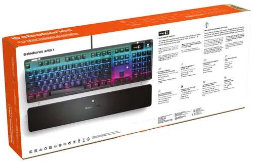 Vista 15 de SteelSeries Teclados mecánicos Apex 7 TKL, teclado mecánico
